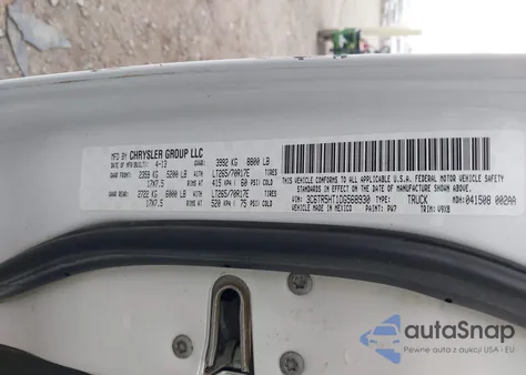 2013 Ram 2500 Tradesman z USA, uszkodzony, nr VIN 3C6TR5HT1DG568930